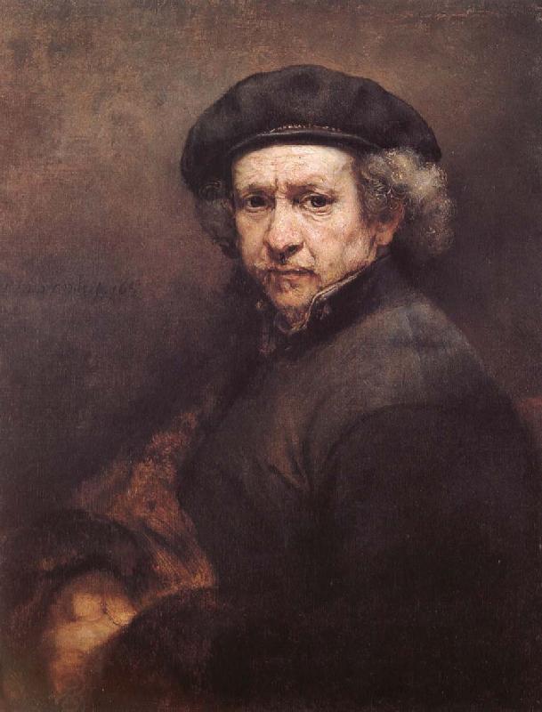 Rembrandt Harmensz Van Rijn Self-Portrait oil painting picture